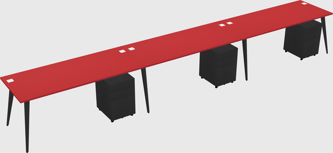 Modern Rectangular Office Desk