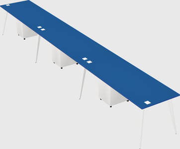 Modern rectangular office desk