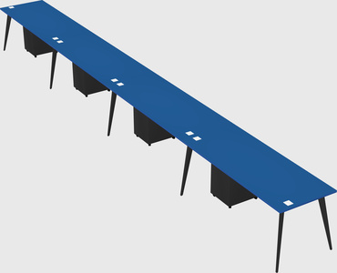Modern rectangular office desk