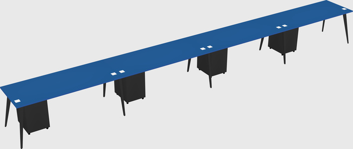 Modern rectangular office desk