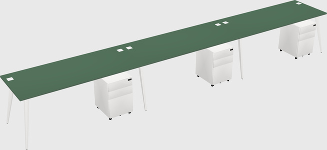 Modern Rectangular Office Desk