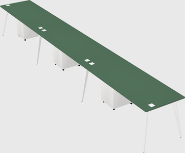 Modern rectangular office desk