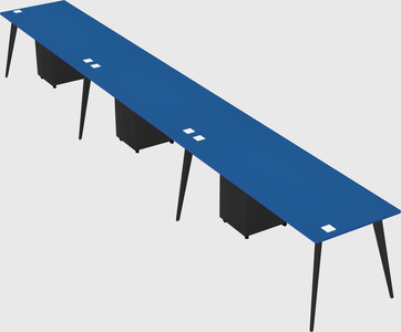 Modern rectangular office desk