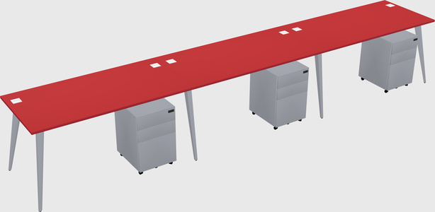 Modern Rectangular Office Desk
