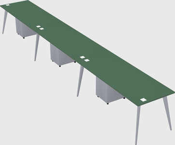 Modern rectangular office desk