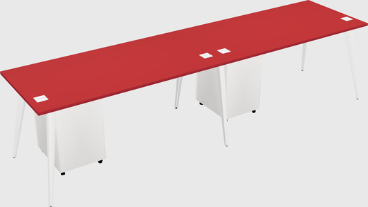 Modern rectangular office desk