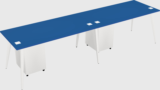 Modern rectangular office desk