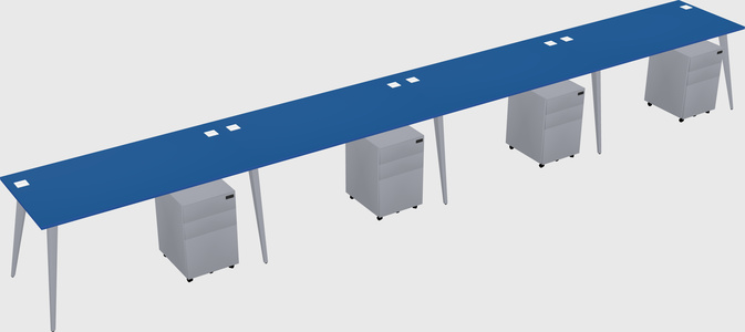 Modern Rectangular Office Desk