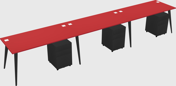 Modern Rectangular Office Desk