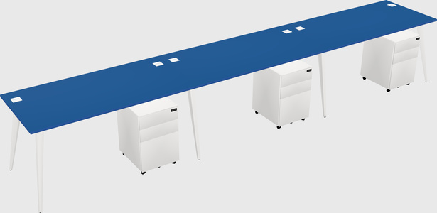 Modern Rectangular Office Desk
