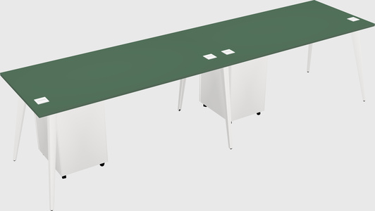 Modern rectangular office desk