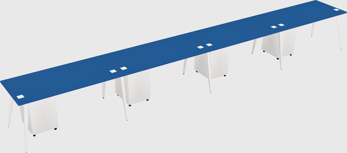Modern rectangular office desk