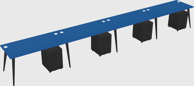 Modern Rectangular Office Desk