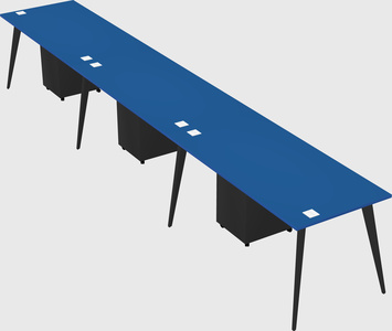 Modern rectangular office desk
