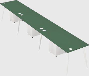 Modern rectangular office desk