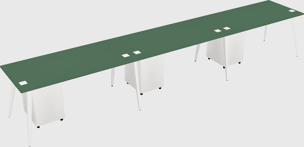 Modern rectangular office desk