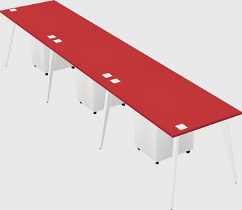 Modern rectangular office desk
