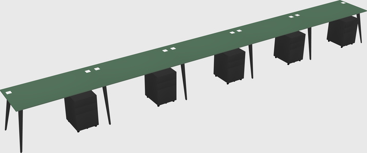 Modern Rectangular Office Desk