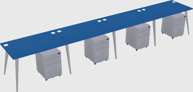 Modern Rectangular Office Desk