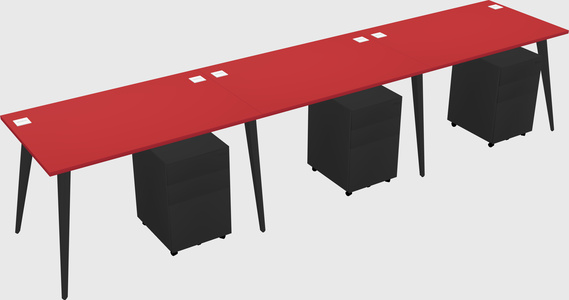 Modern Rectangular Office Desk