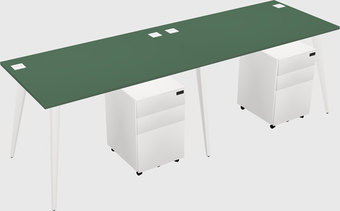 Modern Rectangular Office Desk
