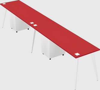 Modern rectangular office desk