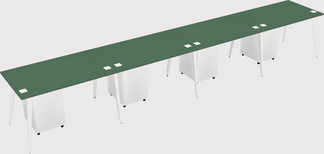 Modern rectangular office desk