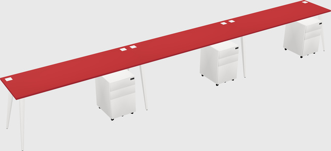 Modern Rectangular Office Desk