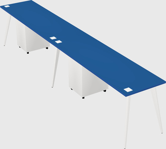 Modern rectangular office desk