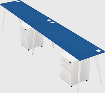 Modern rectangular office desk