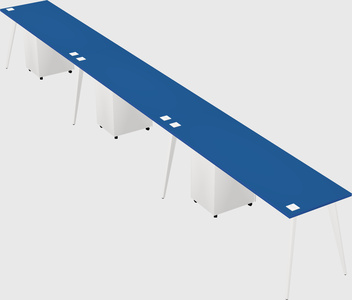 Modern rectangular office desk
