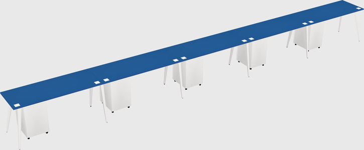 Modern rectangular office desk