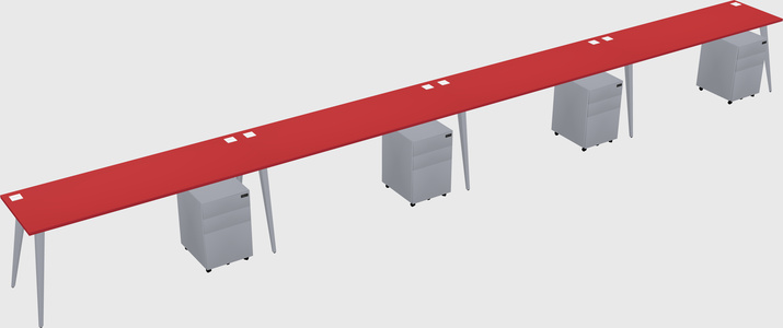 Modern Rectangular Office Desk