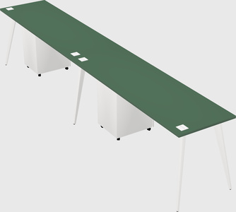 Modern rectangular office desk