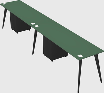 Modern rectangular office desk