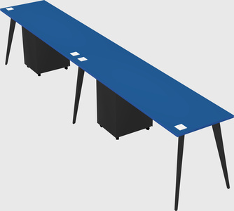 Modern rectangular office desk