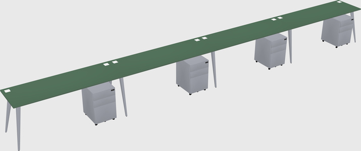 Modern Rectangular Office Desk