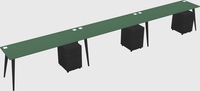 Modern Rectangular Office Desk