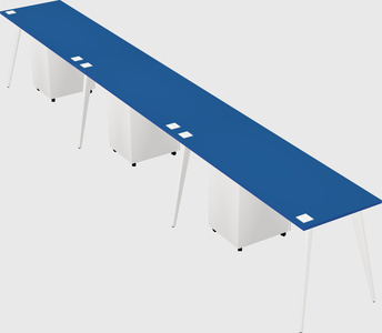 Modern rectangular office desk