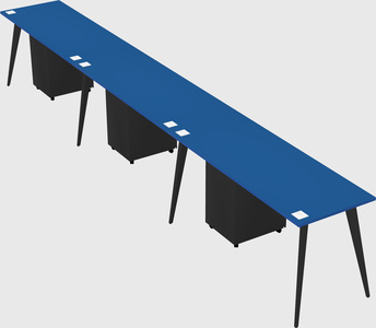 Modern rectangular office desk