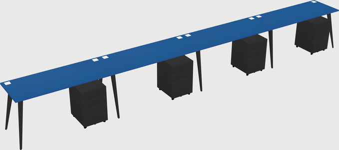 Modern Rectangular Office Desk