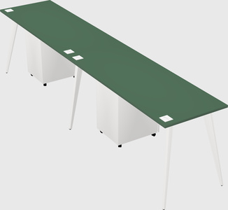 Modern rectangular office desk