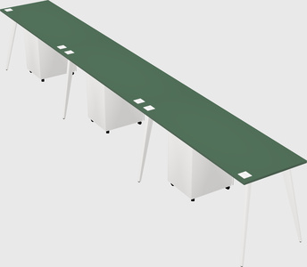 Modern rectangular office desk