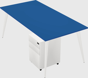 Modern rectangular office desk