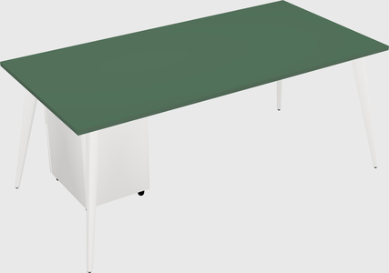 Modern rectangular office desk