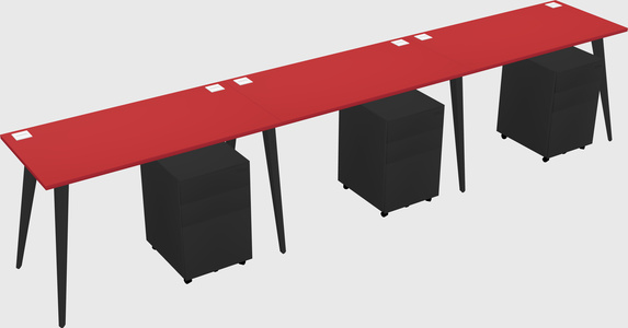 Modern Rectangular Office Desk