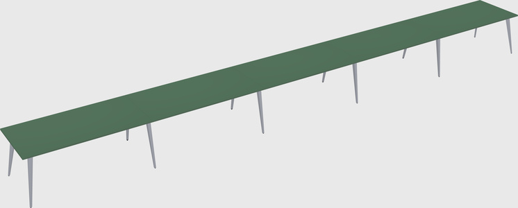 Modern rectangular office desk