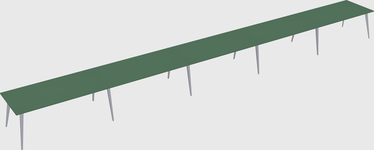 Modern rectangular office desk