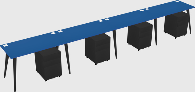 Modern Rectangular Office Desk