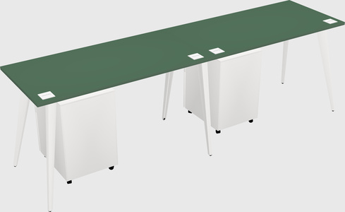 Modern rectangular office desk